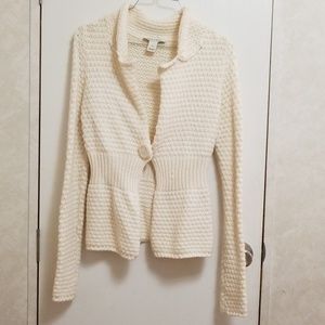 White & Black sweater